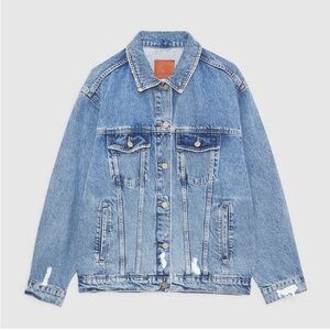 Anine Bing RORY JACKET - VINTAGE BLUE